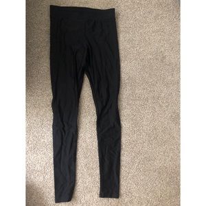 Black Shiny leggings